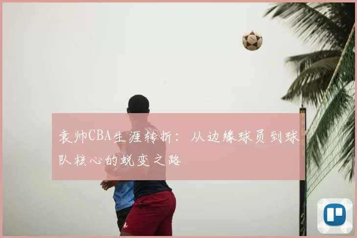 袁帅CBA生涯转折:从边缘球员到球队核心的蜕变之路