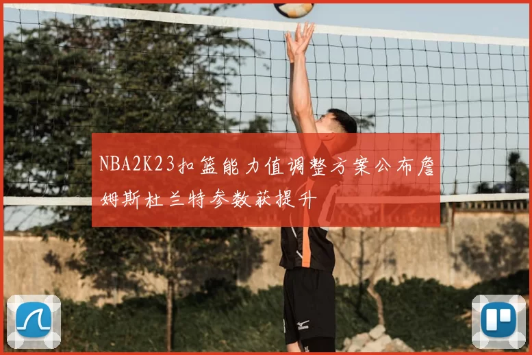 NBA2K23扣篮能力值调整方案公布詹姆斯杜兰特参数获提升